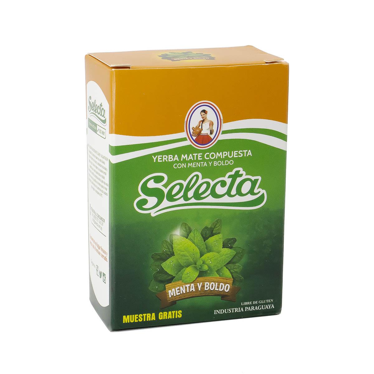 Мате Selecta Compuesta Boldo y Menta, 40 г