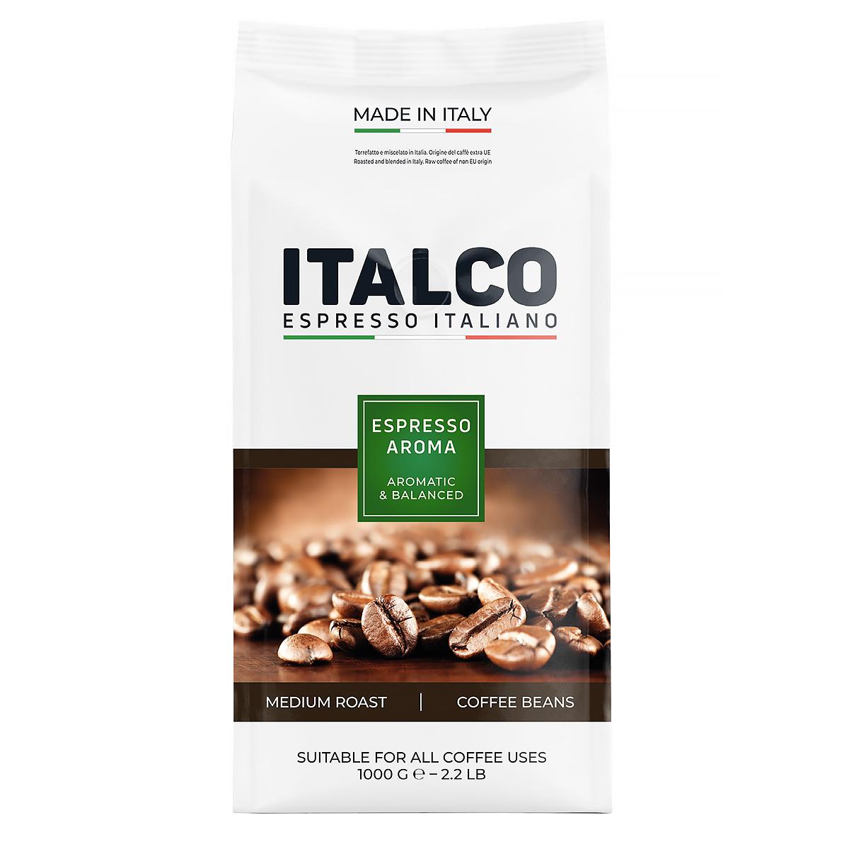 Кофе в зернах Espresso Aroma (Эспрессо Арома), Italco, 1000 г