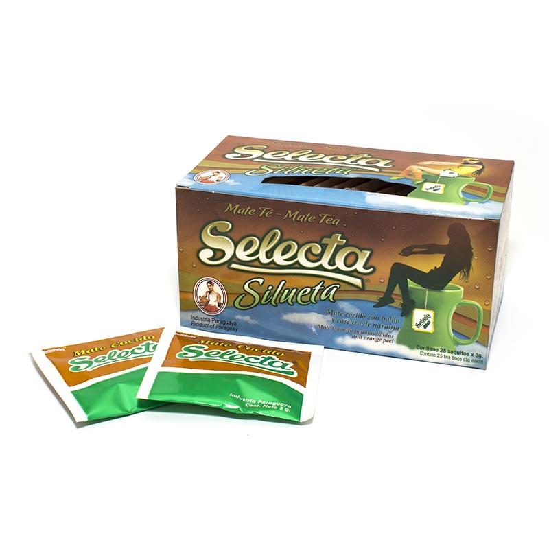 Мате в пакетиках Selecta Mate Cocido Silueta (25 пак. х 3 г)