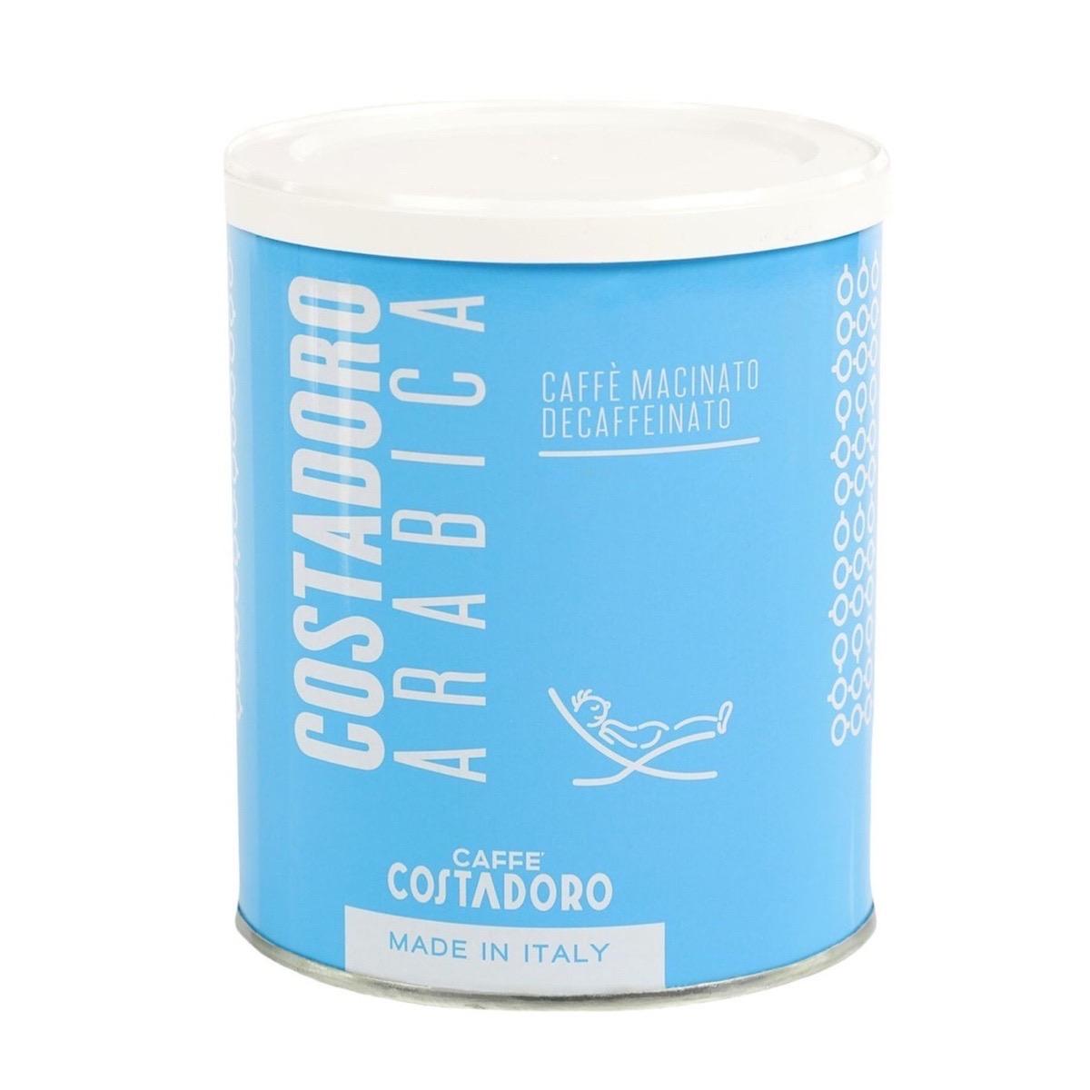 Кофе в зернах Costadoro Decaffeinato Grani Tin, 250 г