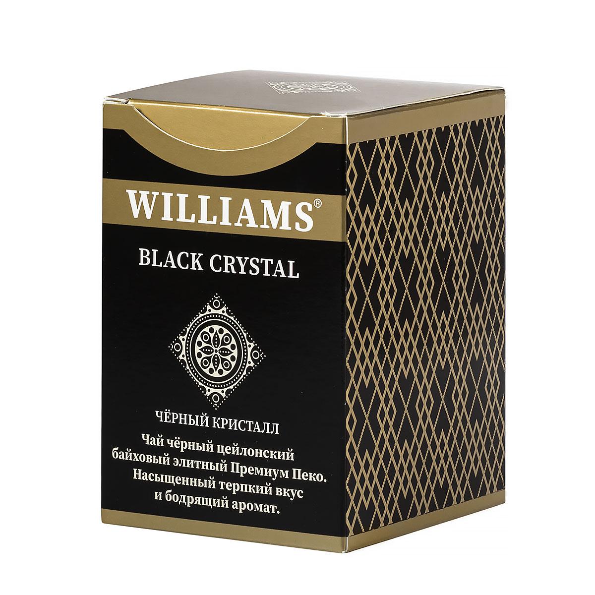 Чай черный Black Crystal Премиум Пеко, Williams, 100 г