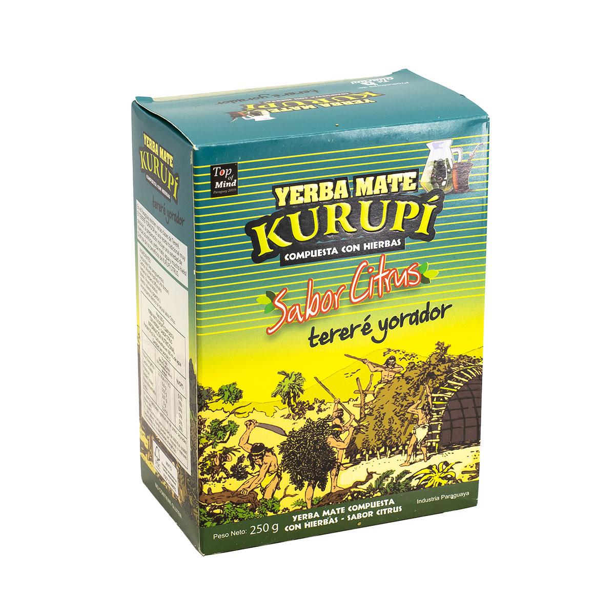 Мате Kurupi Sabor Citrus, 250 г