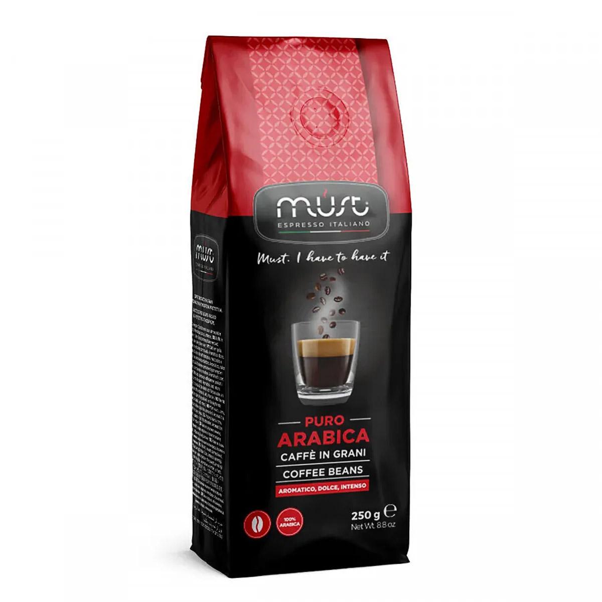 Кофе в зернах Must Puro Arabica, 250 г