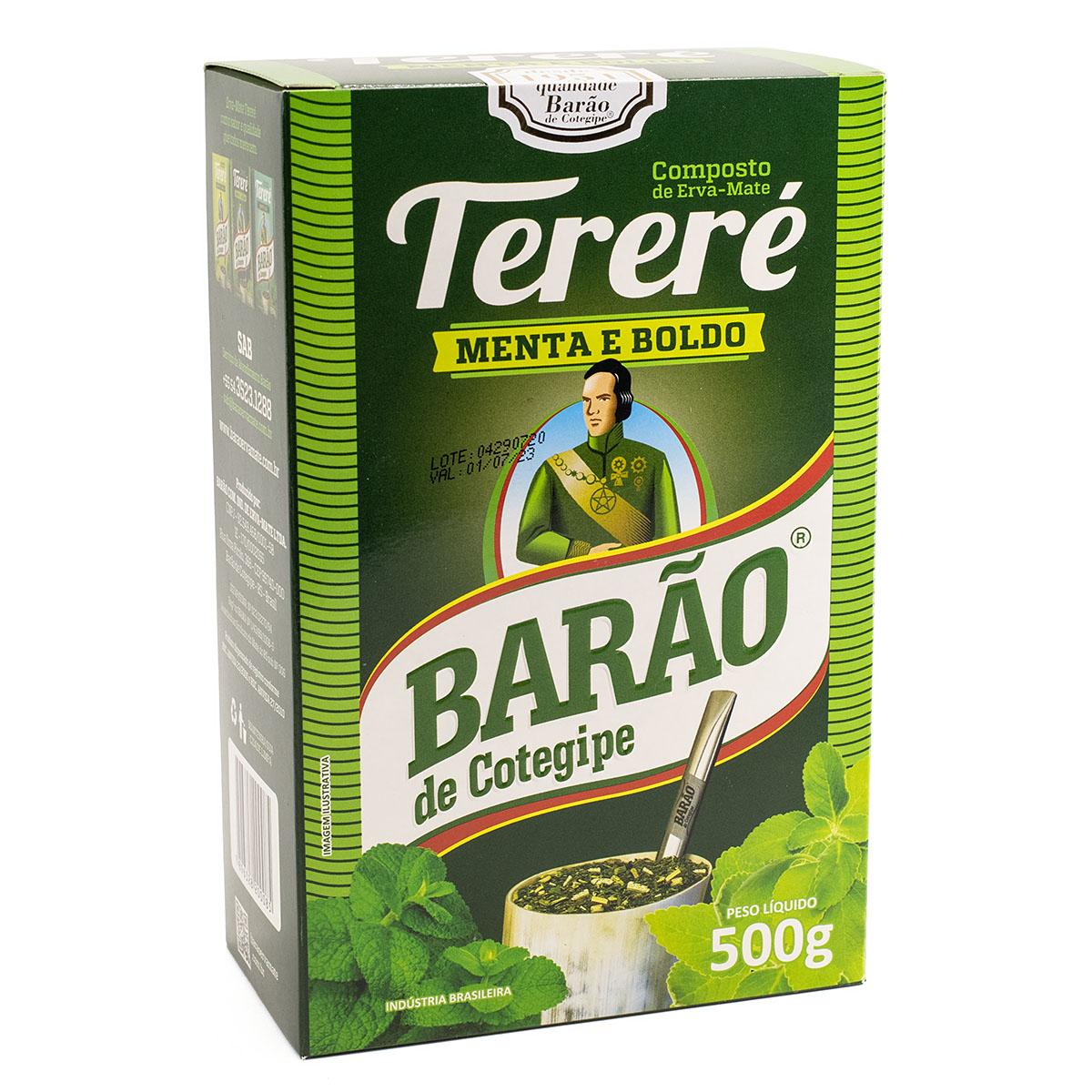 Мате Barao De Cotegipe Menta e Boldo, 500 г