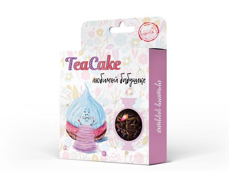 Чай черный TeaCake Любимой Бабушке, 50 г