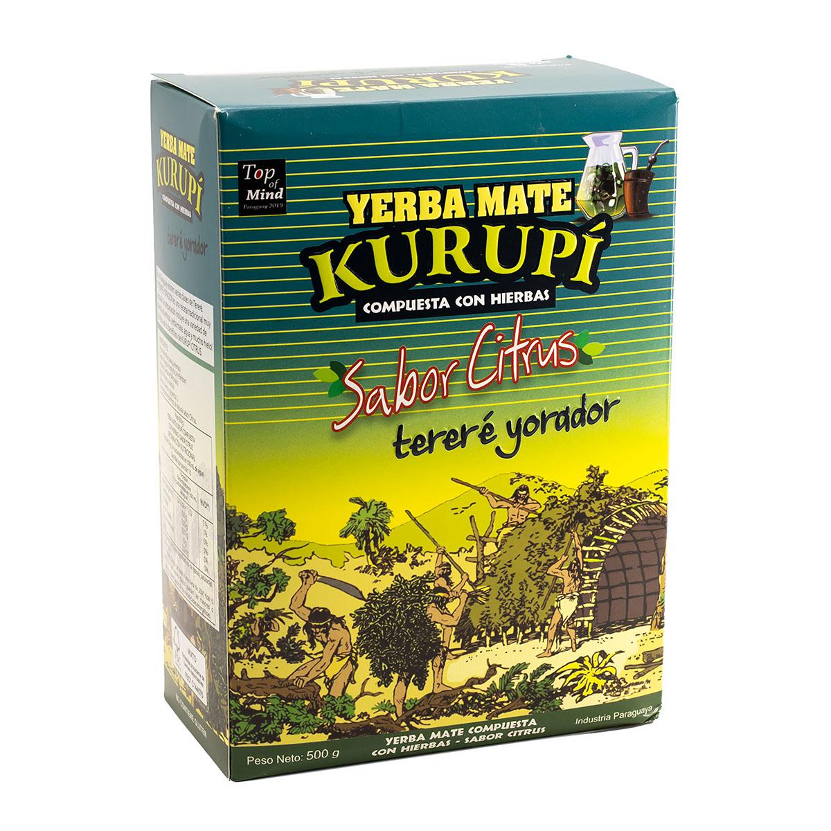 Мате Kurupi Sabor Citrus, 500 г