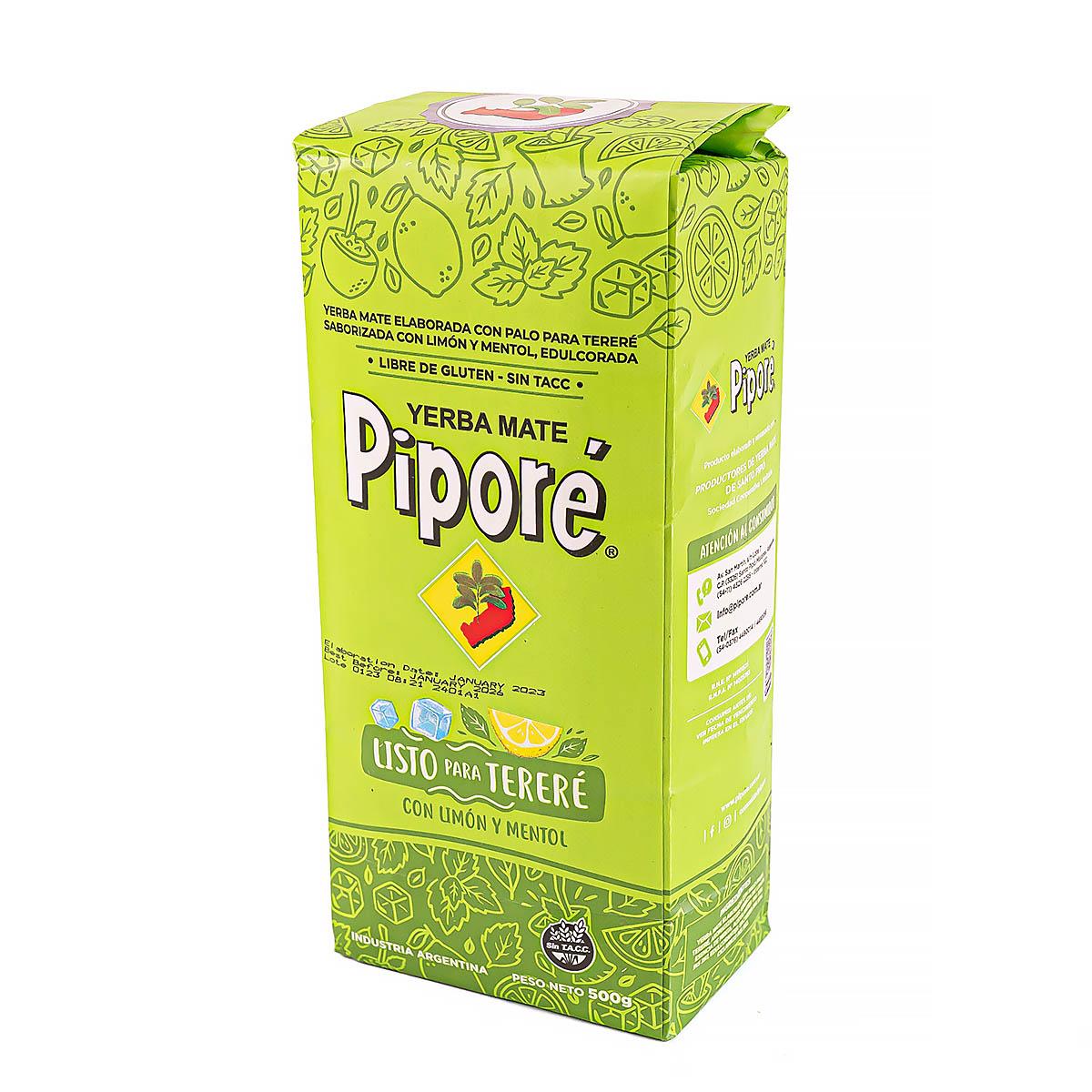 Мате Pipore Terere Lemon + Menta, 500 г