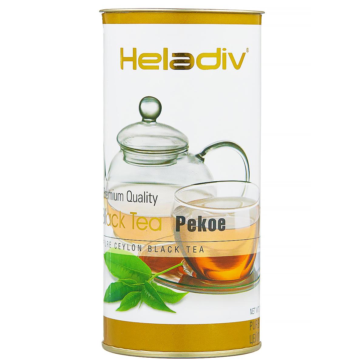 Чай черный Pekoe, Heladiv, туба, 70 г