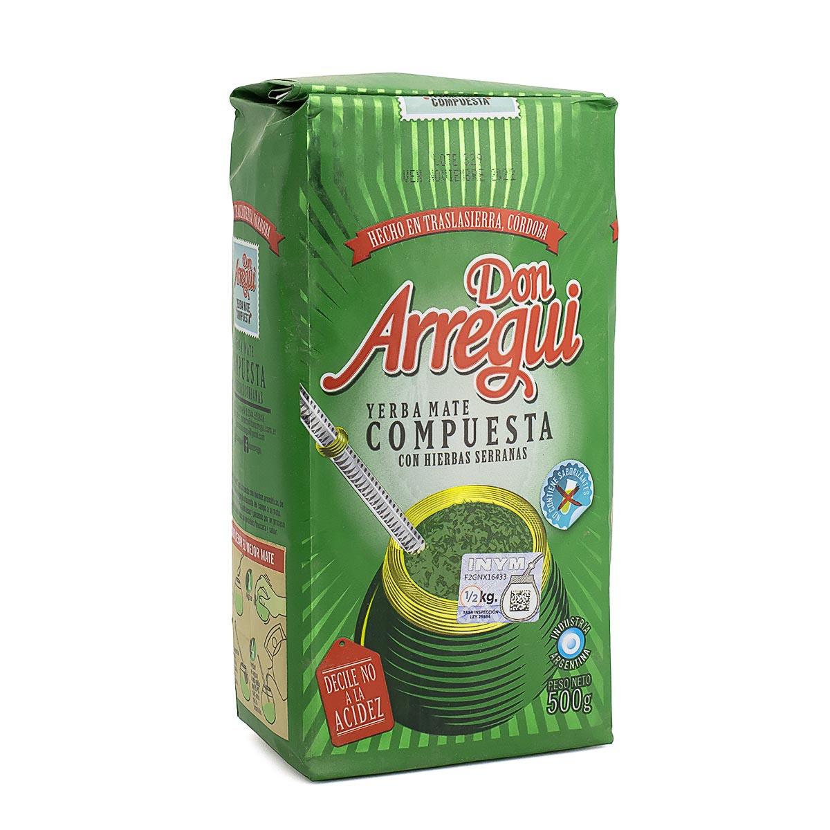 Мате Don Arregui Compuesta con Hierbas Serranas, 500 г