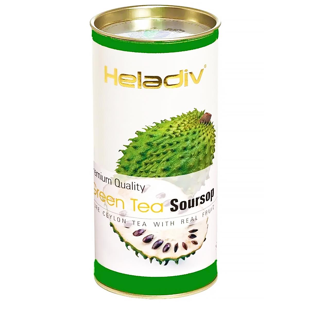 Чай зеленый Soursop (с соу-сэпом), Heladiv, туба, 100 г