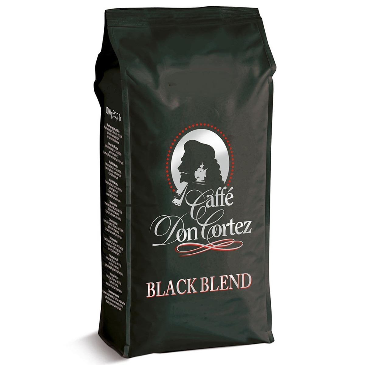 Кофе в зернах Caffe Don Cortez Black Blend, 1 кг