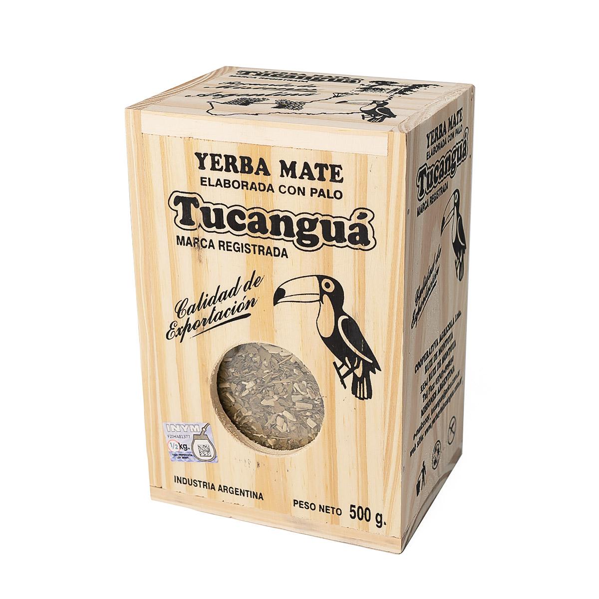 101tea | Мате Tucangua Premium в деревянной коробке, 500 г