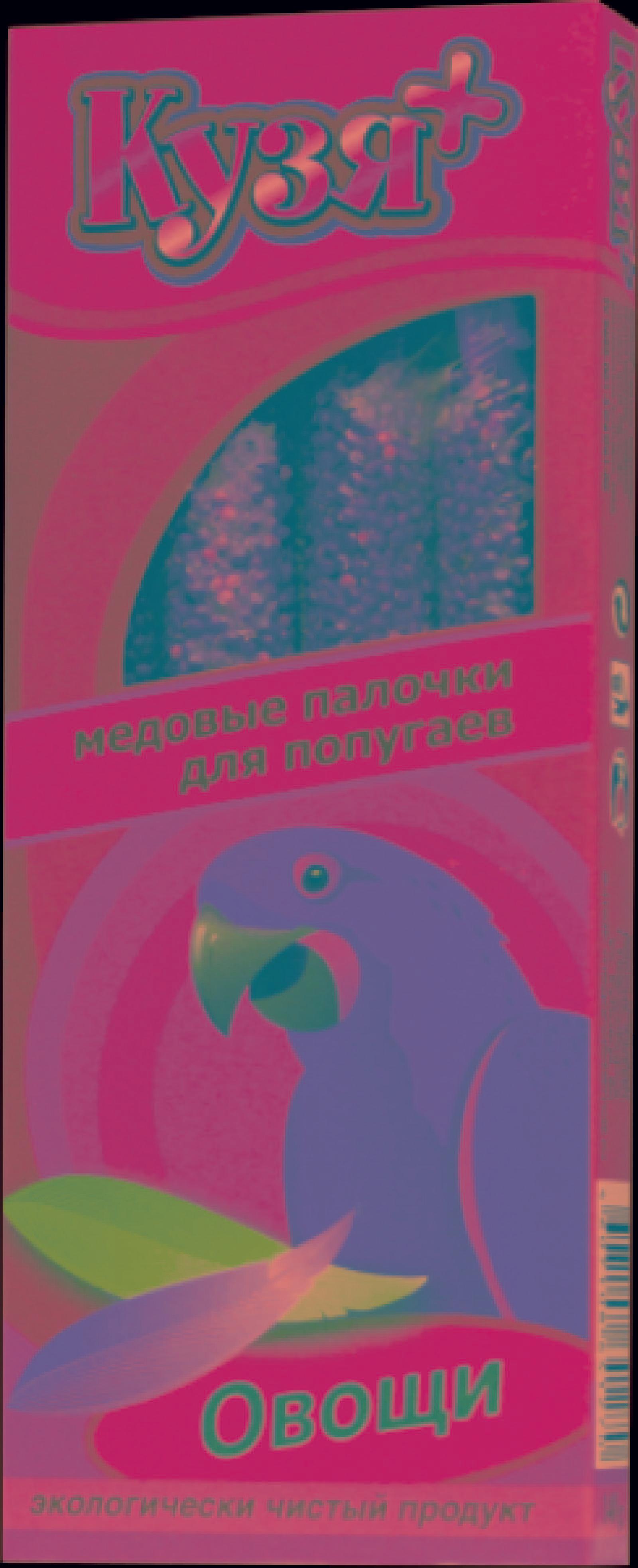 Палочки для попугаев "Овощи", 4шт. 14 г