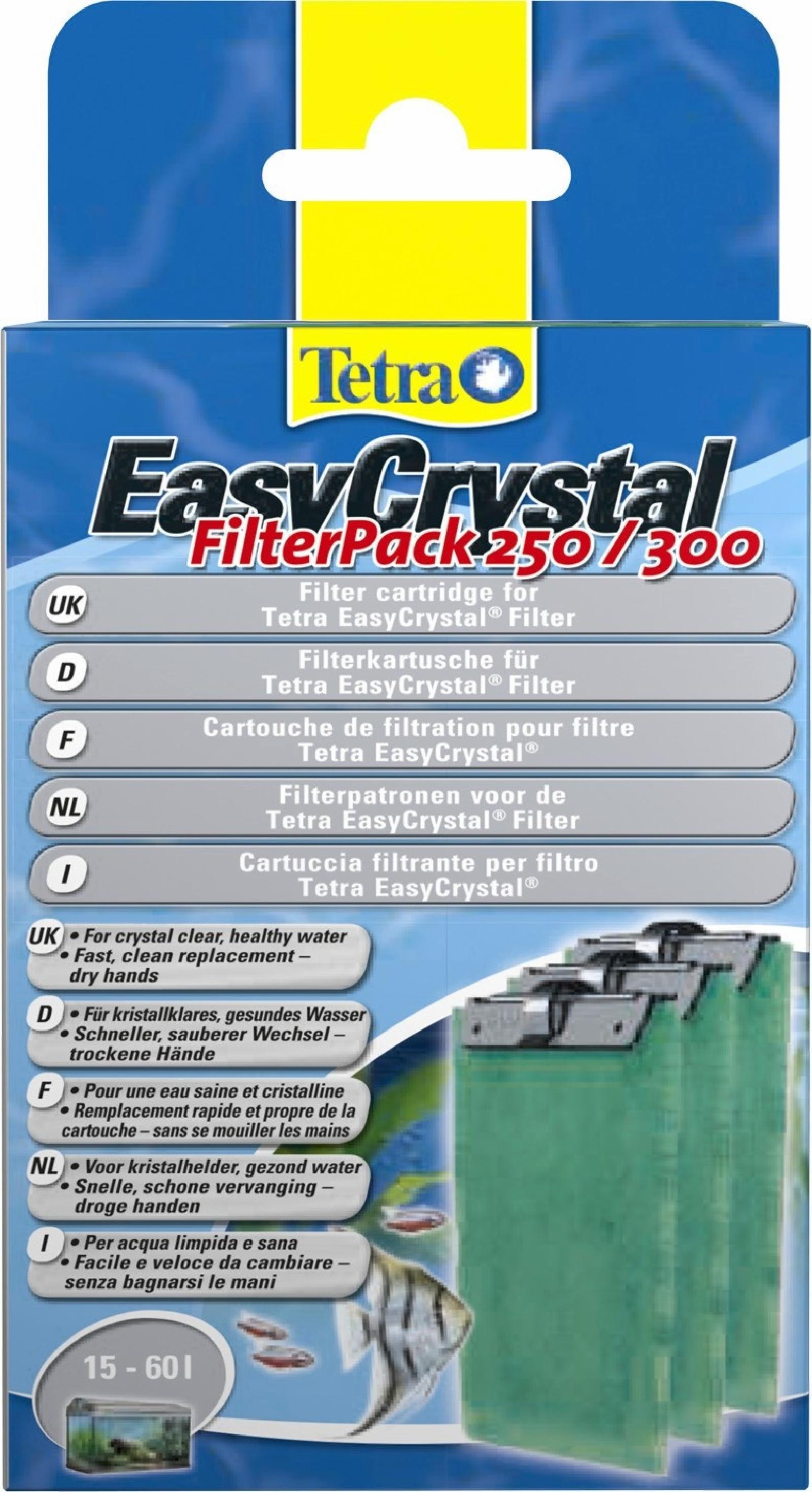 Картридж без угля Tetratec ЕasyCrystal Pack 250/300. 50 г