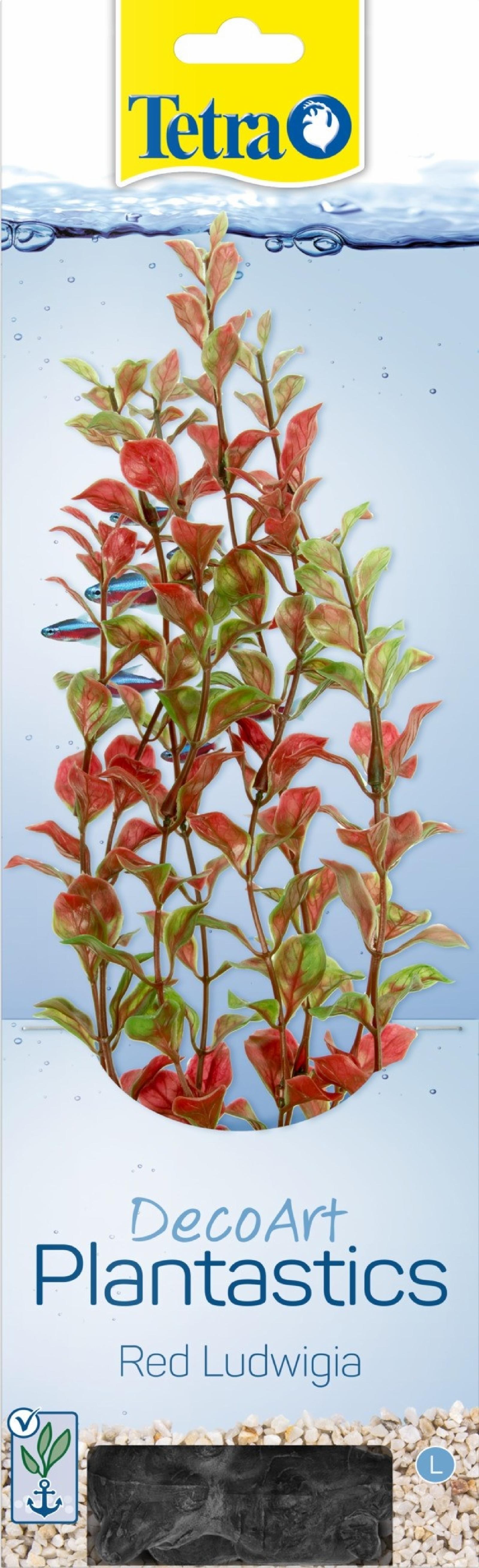 Растение DecoArt Plantastics Red Ludvigia 30 см. 115 г