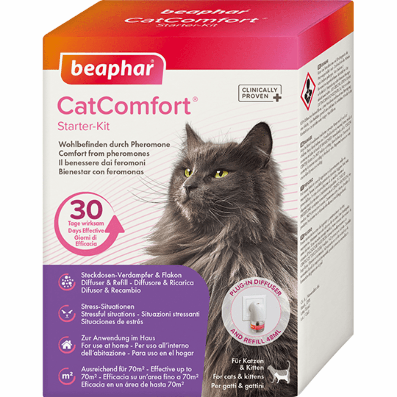 Cat Comfort набор: диффузор со сменным блоком. 125 г