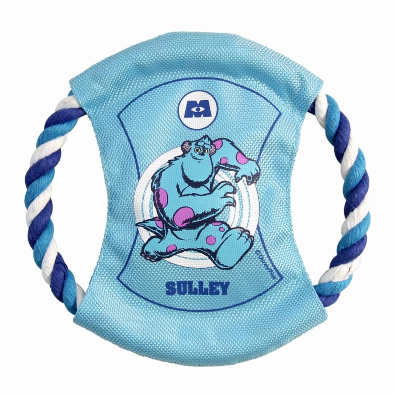 Игрушка для собак Disney Sulley Летающий диск на веревке, 190 мм. 94 г