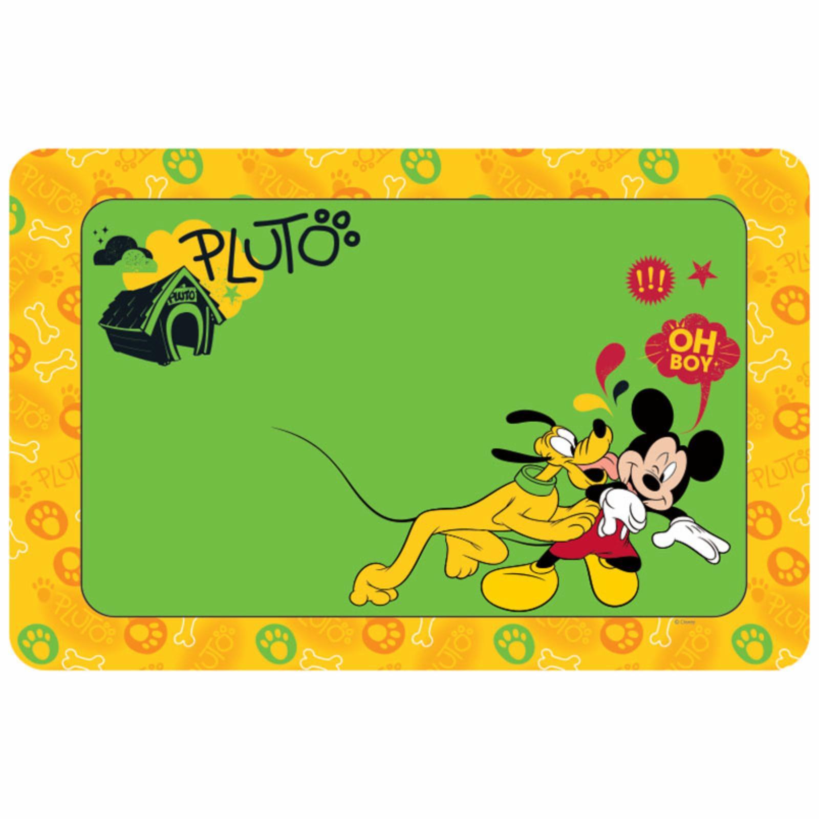 Коврик под миску Disney Pluto & Mickey, 430×280 мм. 43х28 см