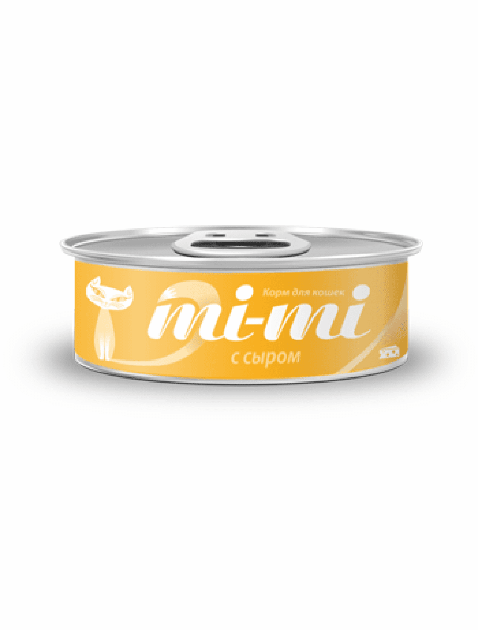 mi-mi | Консервы для кошек и котят с кусочками тунца с сыром в желе. 80 г