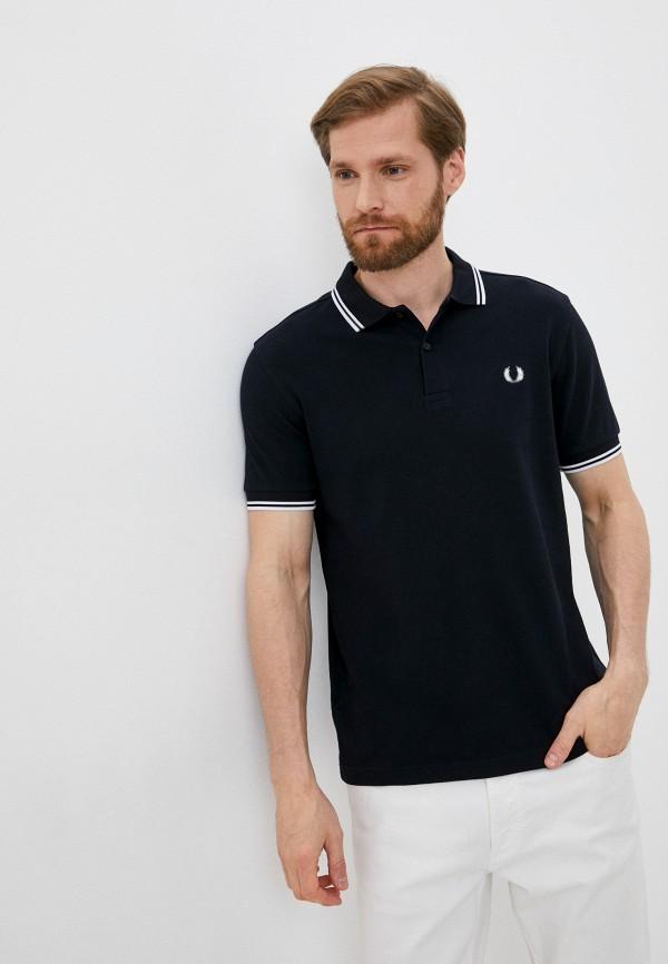 Поло Fred Perry - цвет: синий, коллекция: мульти.