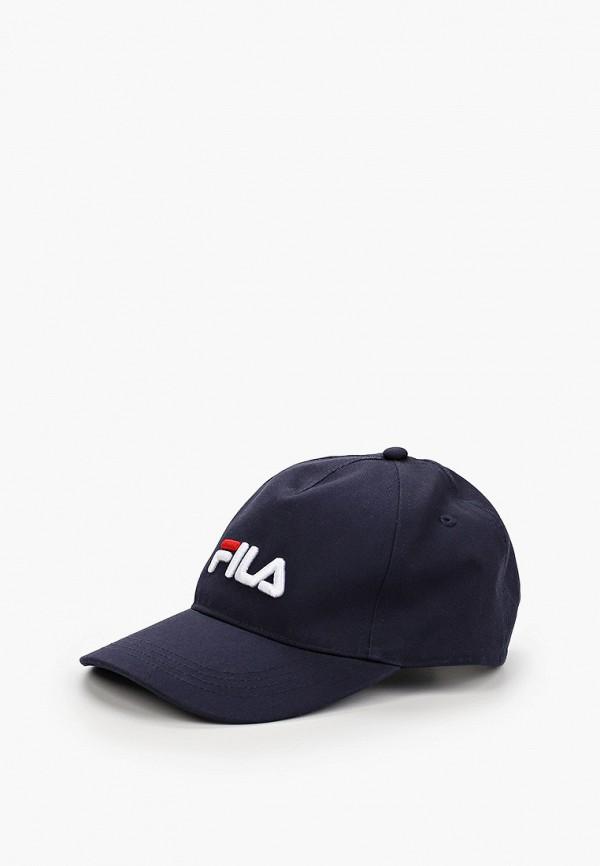 Бейсболка Fila - цвет: синий, коллекция: демисезон.