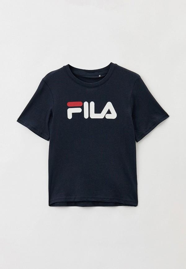 Футболка Fila - цвет: синий, коллекция: мульти.