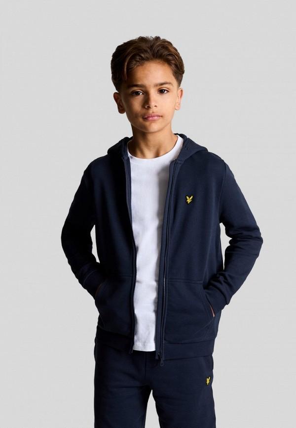 Толстовка Lyle & Scott - цвет: синий, коллекция: мульти.