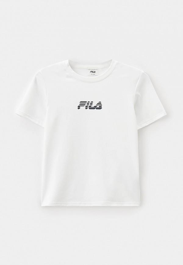 Футболка спортивная Fila - цвет: белый, коллекция: мульти.