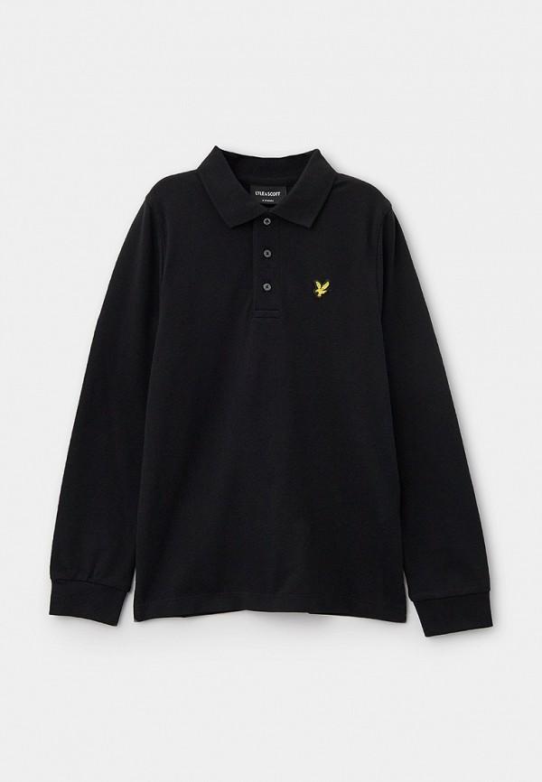 Поло Lyle & Scott - цвет: черный, коллекция: мульти.