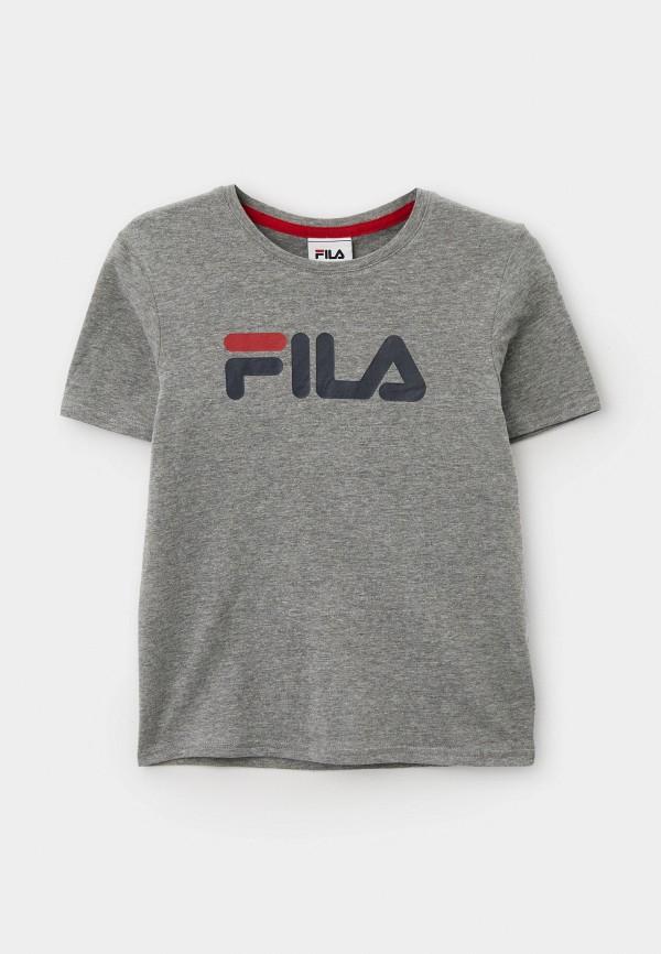 Футболка Fila - цвет: серый, коллекция: мульти.