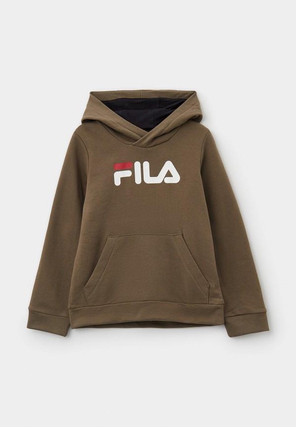 Толстовка Fila - цвет: хаки, коллекция: мульти.