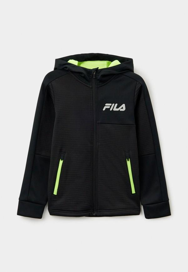 Толстовка Fila - цвет: черный, коллекция: мульти.