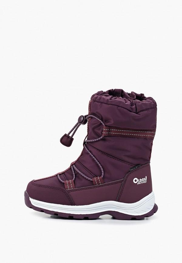 Oldos | Дутики Oldos - цвет: фиолетовый, коллекция: зима.