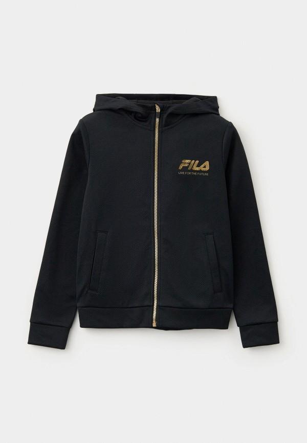 Толстовка Fila - цвет: черный, коллекция: мульти.