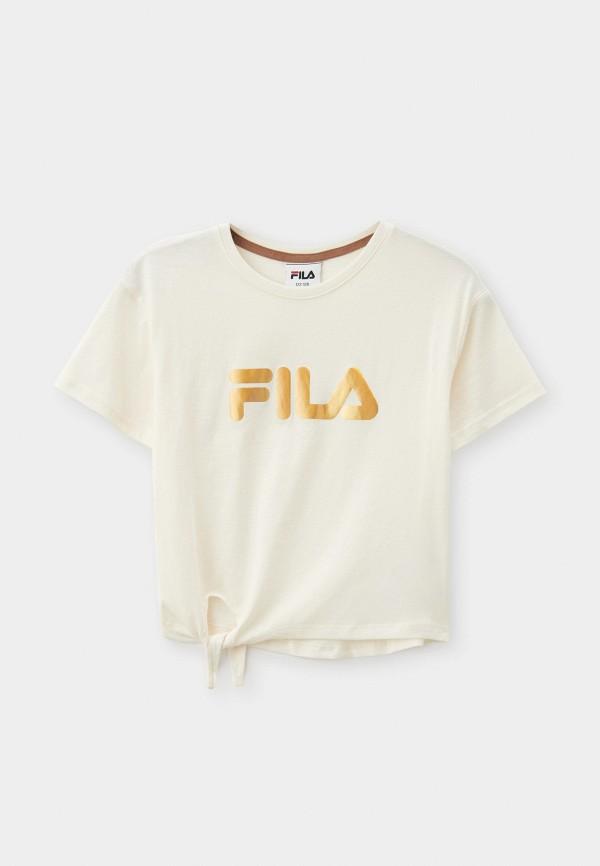 Футболка Fila - цвет: бежевый, коллекция: мульти.