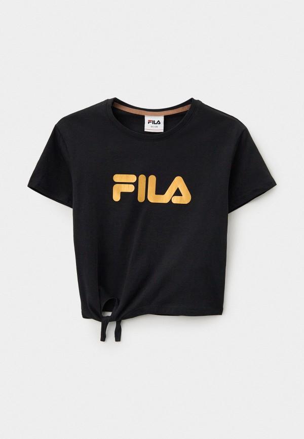 Футболка Fila - цвет: черный, коллекция: мульти.