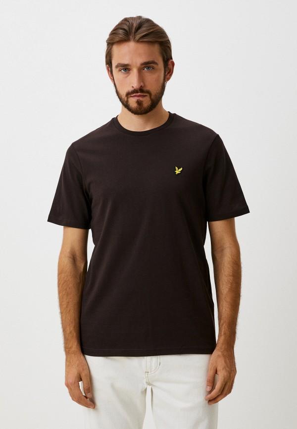 Футболка Lyle & Scott - цвет: коричневый, коллекция: мульти.