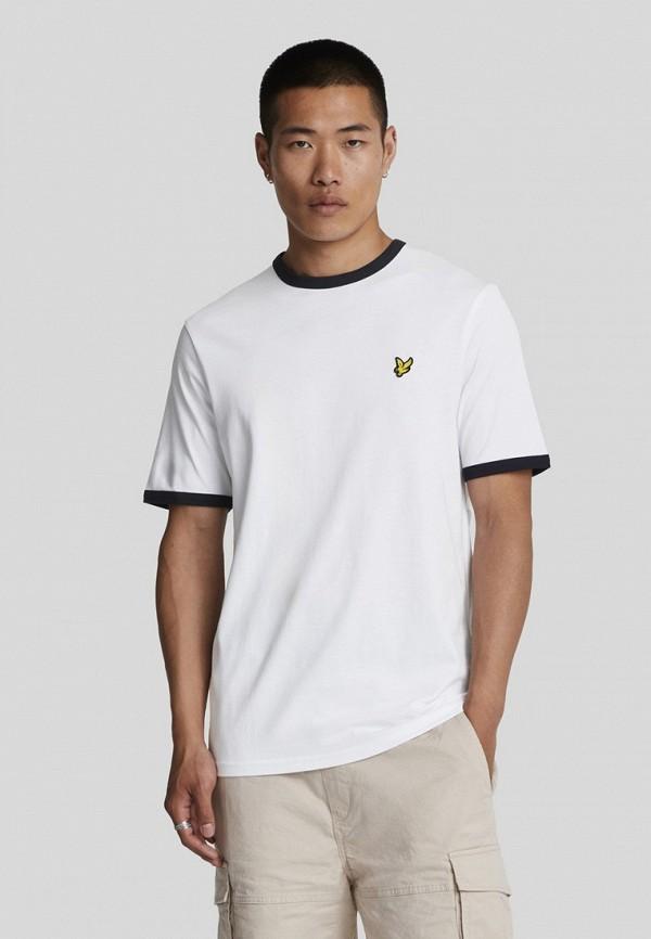 Футболка Lyle & Scott - цвет: белый, коллекция: мульти.