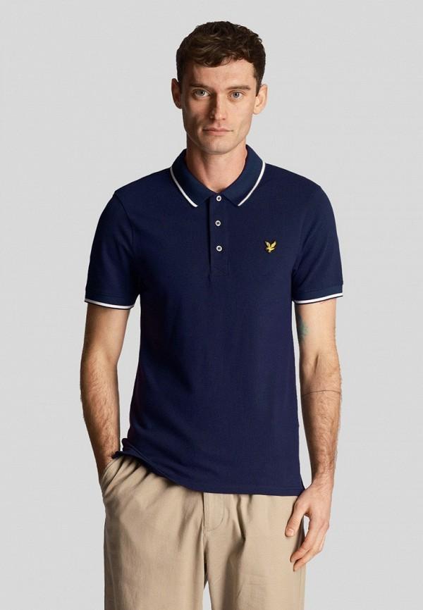 Поло Lyle & Scott - цвет: синий, коллекция: мульти.