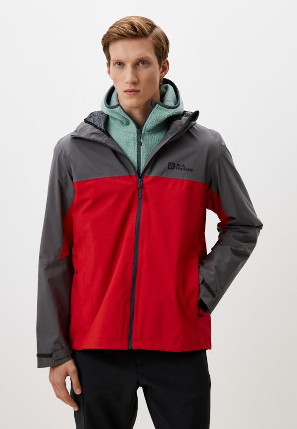 Jack Wolfskin | Ветровка Jack Wolfskin - цвет: красный, коллекция: демисезон, лето.