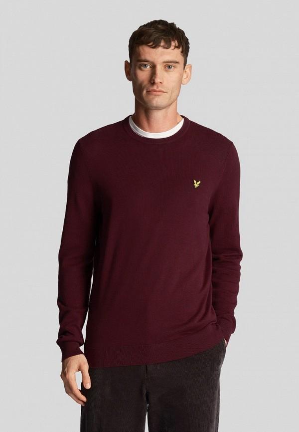 Джемпер Lyle & Scott - цвет: бордовый, коллекция: мульти.