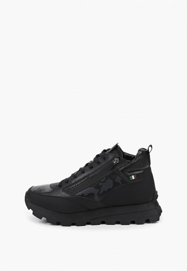 Emanuele Gelmetti | Кроссовки Emanuele Gelmetti - цвет: черный, коллекция: зима.