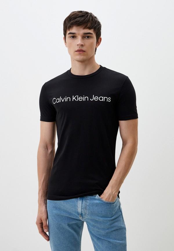 Calvin Klein Jeans | Футболка Calvin Klein Jeans - цвет: черный, коллекция: мульти.