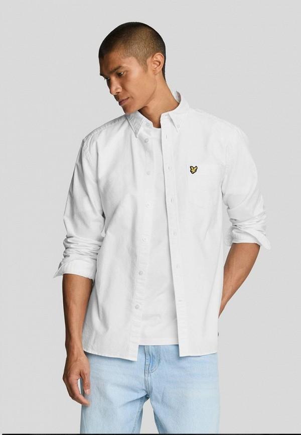 Рубашка Lyle & Scott - цвет: белый, коллекция: мульти.