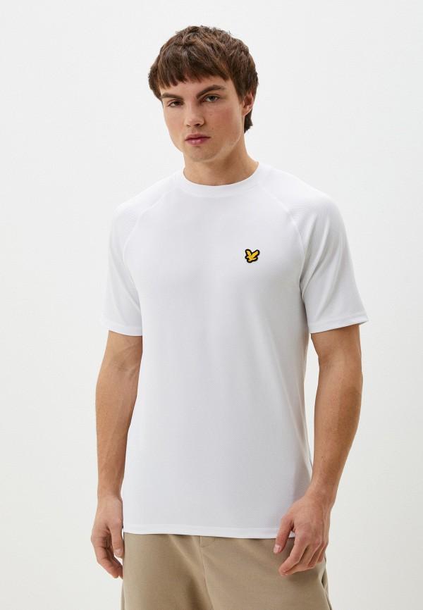 Футболка спортивная Lyle & Scott - цвет: белый, коллекция: мульти.