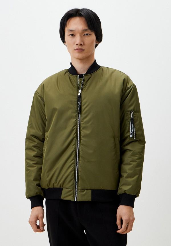 Eniland | Бомбер Eniland - цвет: хаки, коллекция: демисезон.