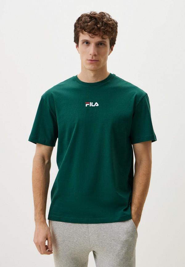 Футболка Fila - цвет: бирюзовый, коллекция: мульти.