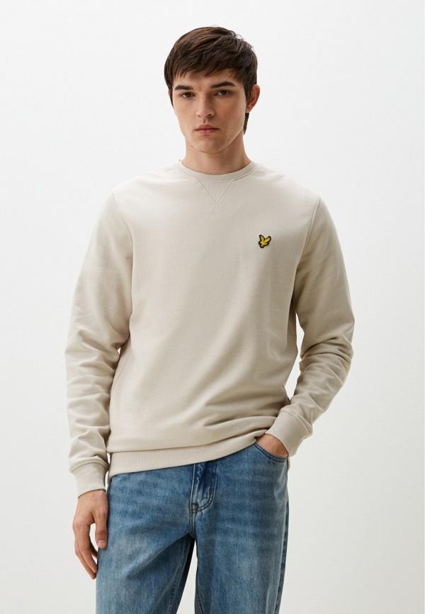 Свитшот Lyle & Scott - цвет: бежевый, коллекция: мульти.