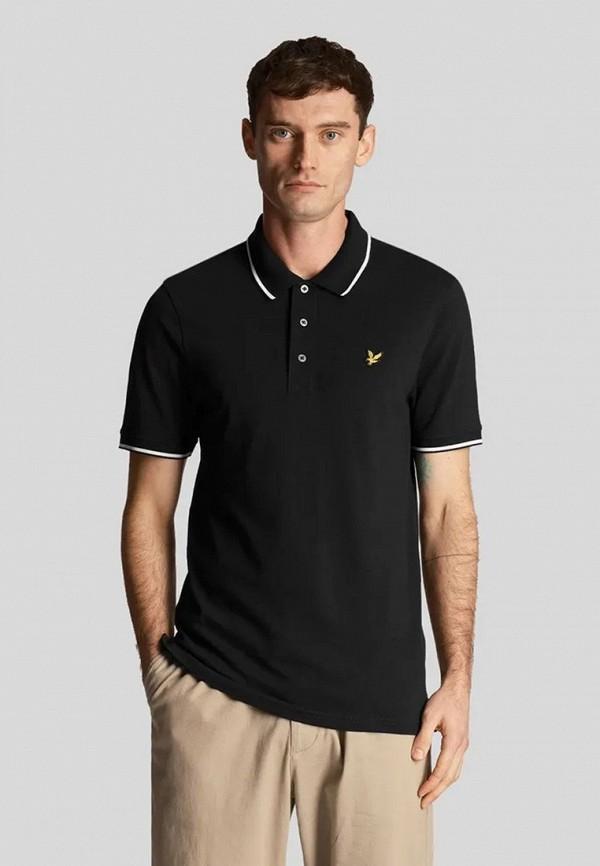 Поло Lyle & Scott - цвет: черный, коллекция: мульти.