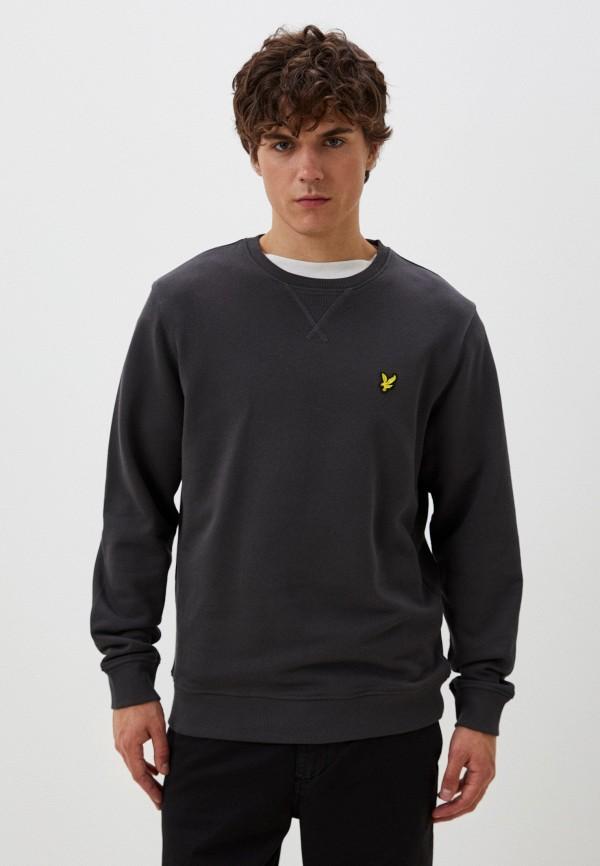 Свитшот Lyle & Scott - цвет: серый, коллекция: мульти.